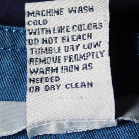 Blue Acorn Jacket with Mandarin/Nehru Collar, Size Medium - Picture 10 of 11